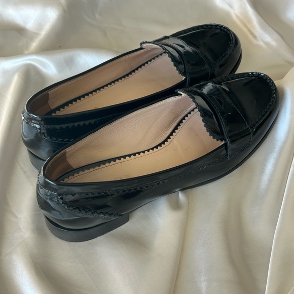 Prada Shiny Black Loafers - Picture 4 of 4